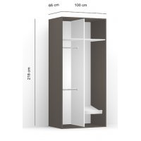 DULAP LEX 100-218-66 D GRI/BI/R/O